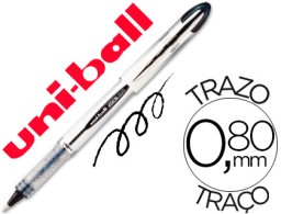 Bolígrafo roller uni-ball visión UB-200 tinta negra 0,8 mm.